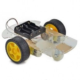 Arduino 2 Wheel Drive Mobile Robot Platform Chassis