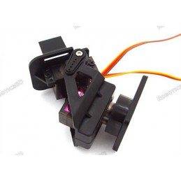 2-Axis FPV Nylon PTZ Pan/Tilt Anti-Vibration Camera Platform