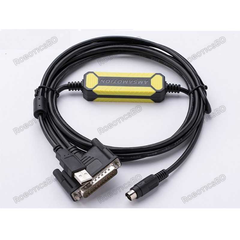 New Version USB-SC09 Mitsubishi FX/FA Series PLC Programming Cable