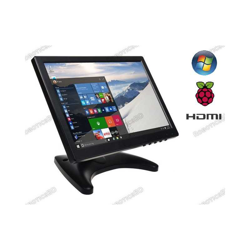 10.1" Inch IPS Monitor HD 1280x800 Portable Color Display Screen