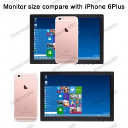10.1 Inch IPS TFT Monitor HD 1280x800 Portable Color Display Screen