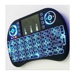  Mini Wireless 2.4GHz Keyboard with Mouse Touchpad Remote Control, Backlight