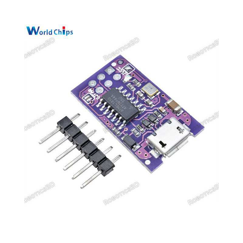 5V Micro USB Tiny AVR ISP USBTinyISP Programmer Module For Arduino IDE Bootloader ISP Microcontroller Robotics Bangladesh