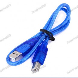 Cable For Arduino UNO/MEGA (USB A to B)-1feet Robotics Bangladesh