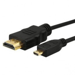 Micro HDMI Male to HDMI Male Cable for Pi 4 Robotics Bangladesh