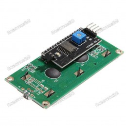 16x2 Serial LCD Module Display for Arduino Assembled Robotics Bangladesh