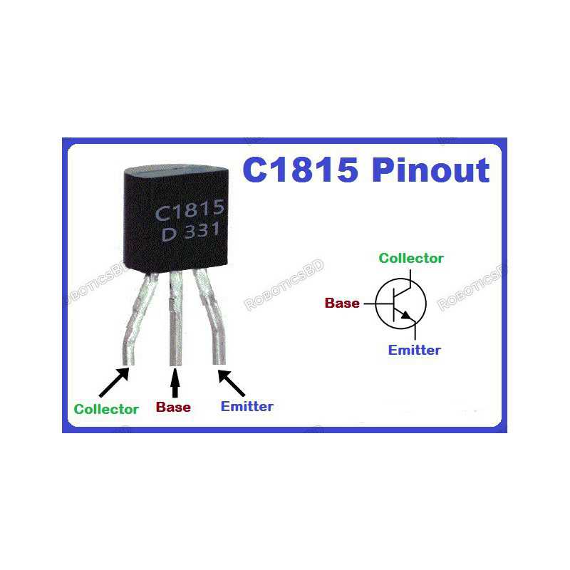 C1815 Transistor(PACK OF 3) Robotics Bangladesh
