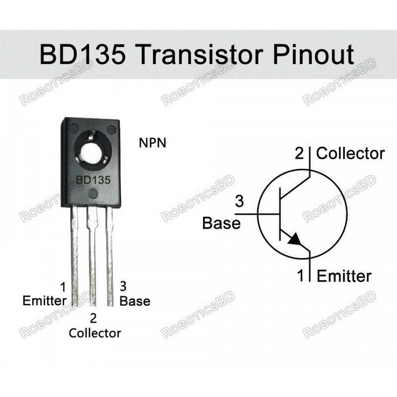BD135 Transistor Robotics Bangladesh