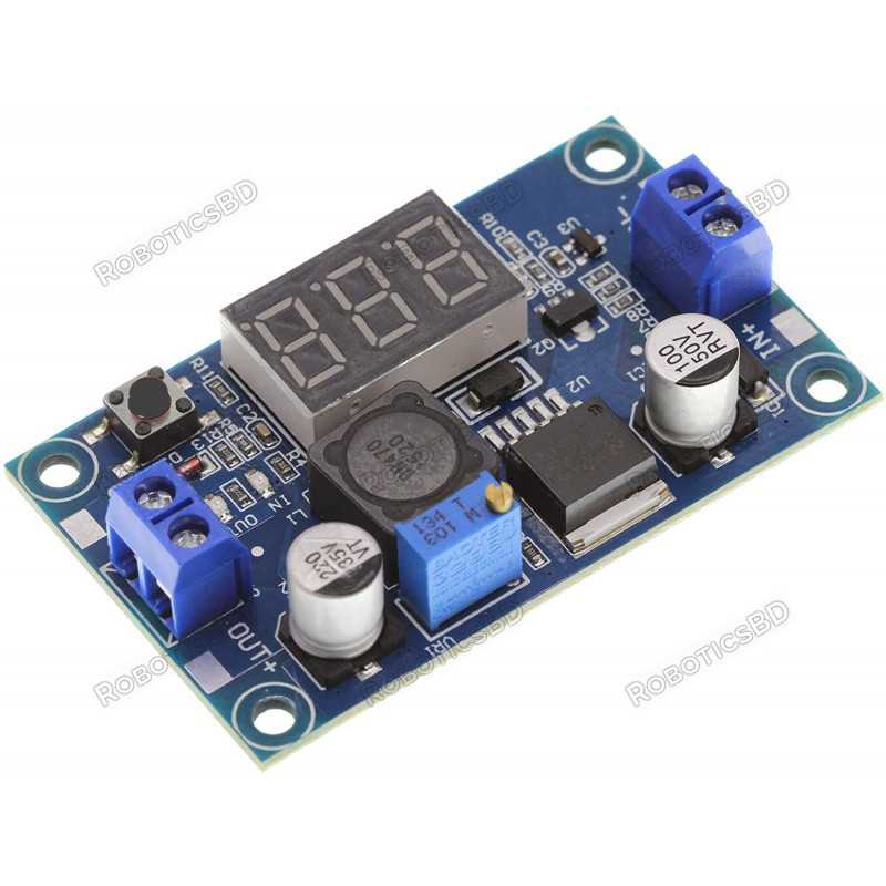 LM2596 DC DC Step Down Buck Converter with Digital Tube Display