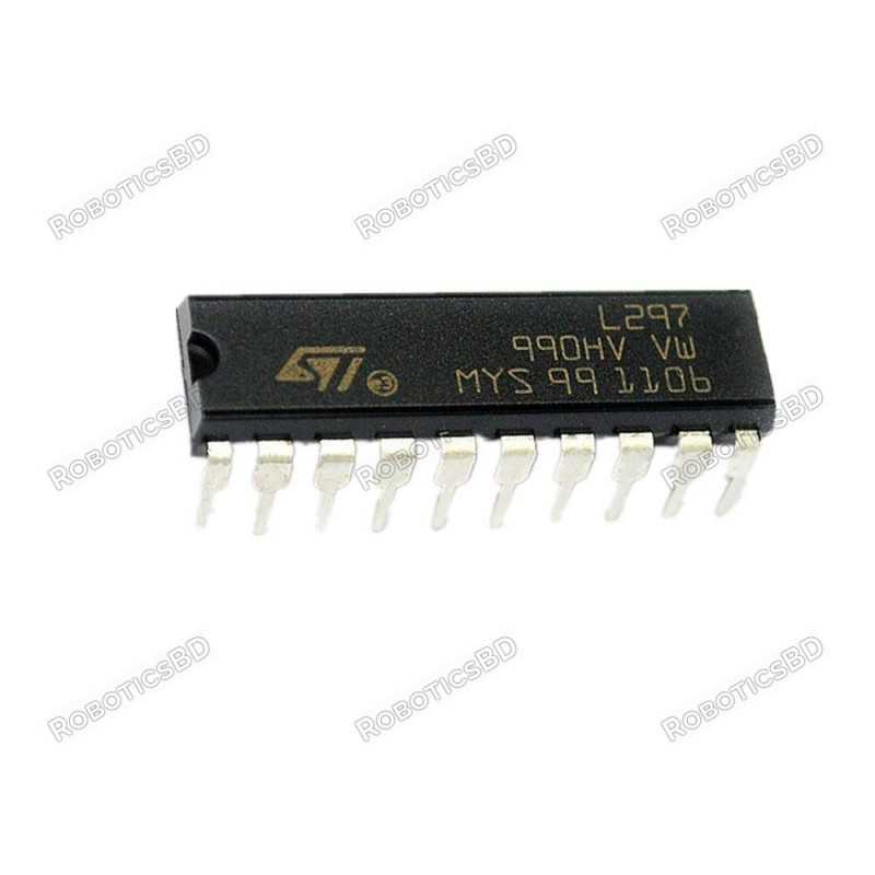 stepper motor driver using l297 and l298 ic