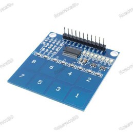 TTP229 8 Channel Digital Capacitive Switch Touch Sensor Module for Arduino Robotics Bangladesh