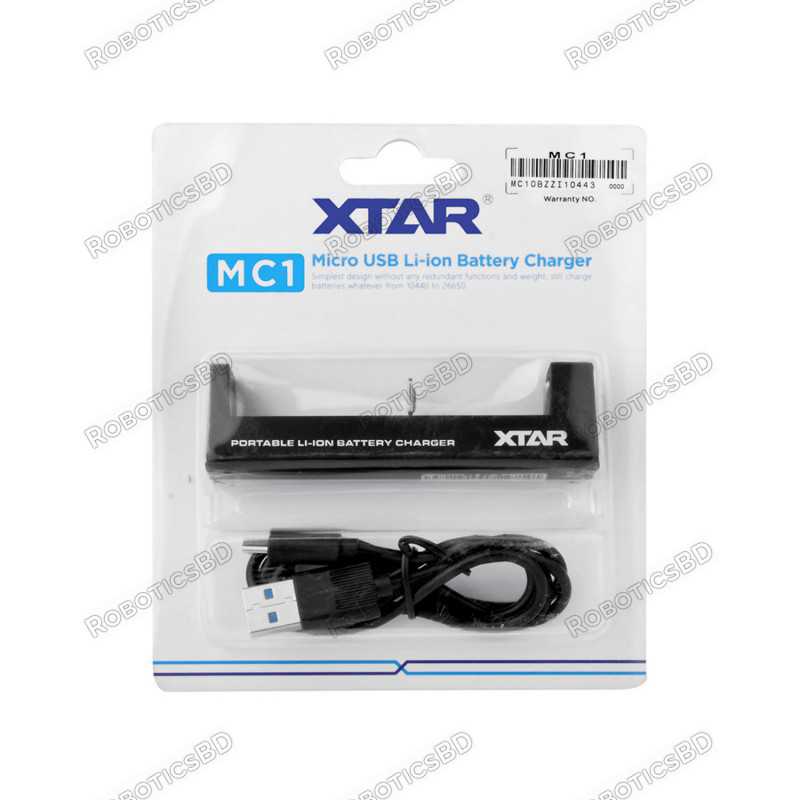 XTAR MC1 Universal Mini USB Charger Robotics Bangladesh