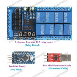 Arduino Pro Mini PLC Relay Board Robotics Bangladesh