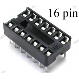 16 Pin DIP IC Socket Base Adaptor Robotics Bangladesh