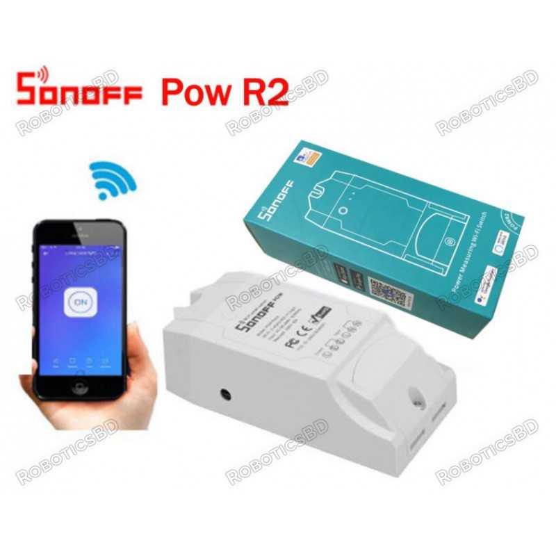 WiFi IoT Switch Sonoff Pow R2 Robotics Bangladesh