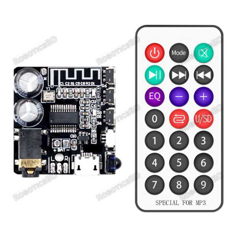 VHM-314 V3.0 Bluetooth Audio Receiver Board Robotics Bangladesh