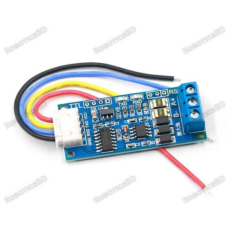 TTL to RS485 adapter board manual isolation interchangeable TTL signal for 