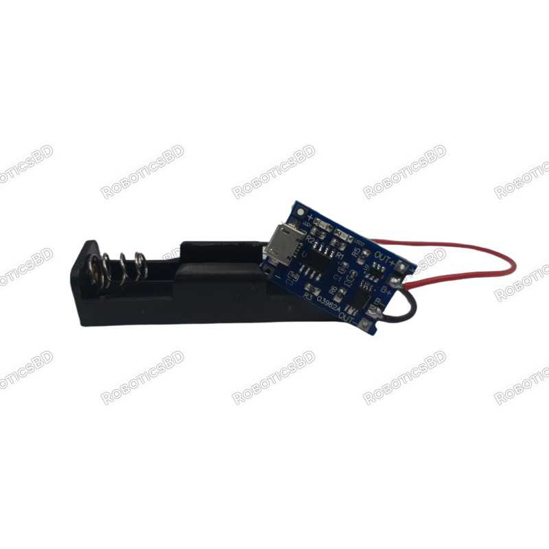 14500 Lithium Battery Charger USB Micro-B Robotics Bangladesh