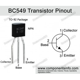 BC549 NPN Transistors