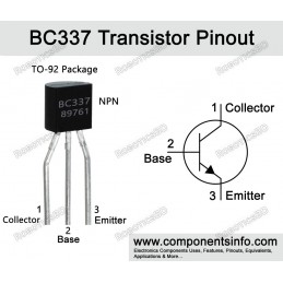 BC337 NPN transistor