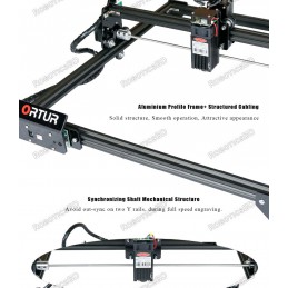 Ortur Laser Master 2 20W with STM32 MCU High Speed Ortur Laser Engraver and Cutter Kit Robotics Bangladesh