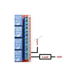 8 Channel 12V Relay Module USB (PC Intelligent) Control Switch Robotics Bangladesh