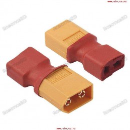 XT60 Male to T Dean Female Plug Conversion Connector For Battery & Charger Robotics Bangladesh