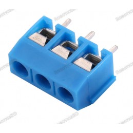 3 Pin Pitch 5.0mm Straight Pin Screw PCB Terminal Block Connector Blue Robotics Bangladesh