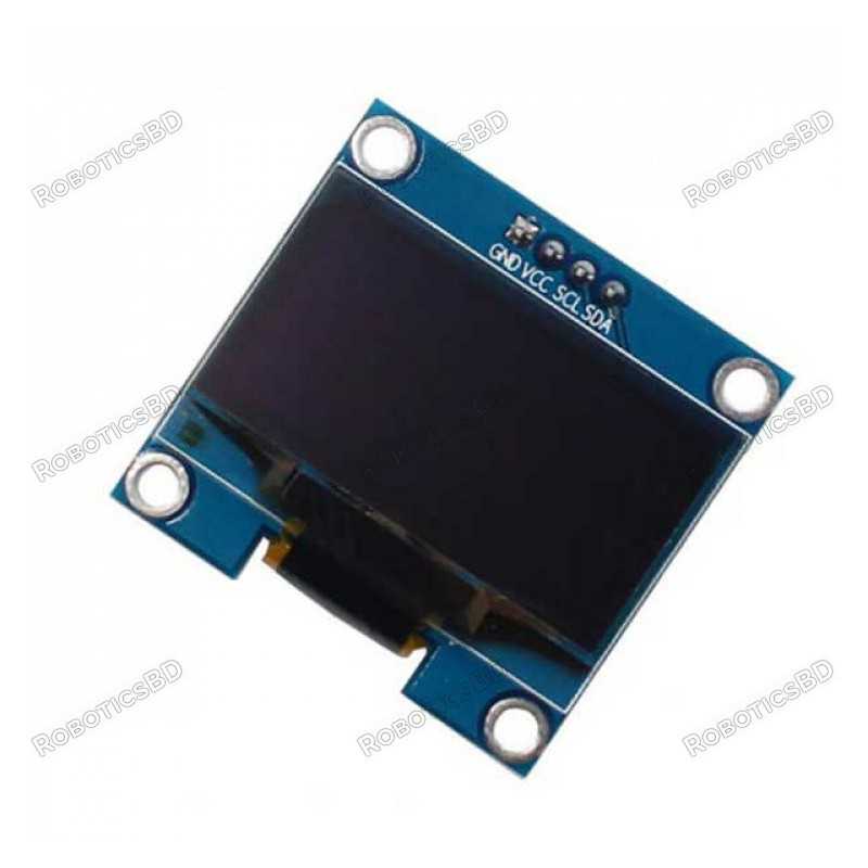 1.3 Inch I2C OLED Display Module 4pin- Blue Robotics Bangladesh