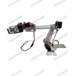 7DOF Aluminum Alloy Robotic Arm Manipulator with Gripper and MG996R servo Robotics Bangladesh