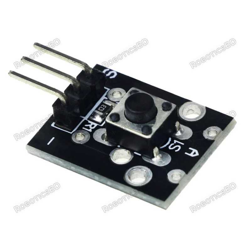 Momentary Tactile Push Button Module DC 5V Switch Robotics Bangladesh