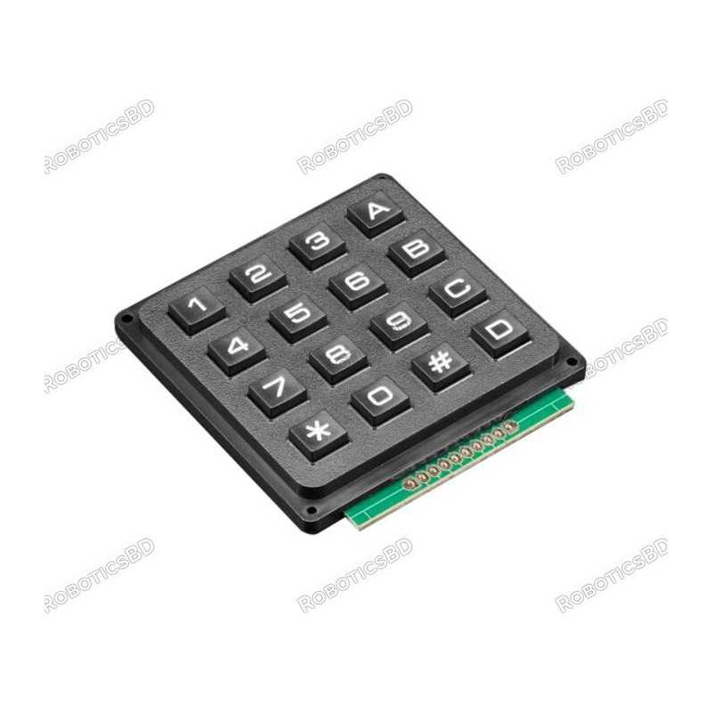 4×4 Matrix 16 Keyboard Keypad Robotics Bangladesh
