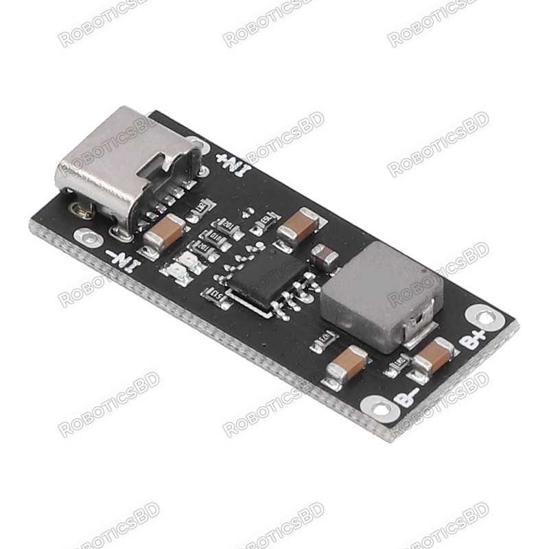 Type-C USB 5V 2A Boost Converter Step-Up Power Module Lithium Battery  Charging Protection Board LED Display USB For DIY Charger - AliExpress