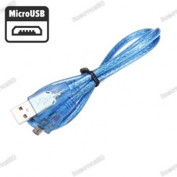 50 cm Micro USB Cable for Arduino Leonardo and Node MCU Robotics Bangladesh