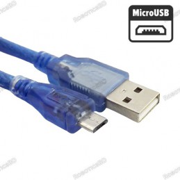 Cable For Arduino Leonardo/ DUE (USB A to Micro B)-30cm Robotics Bangladesh