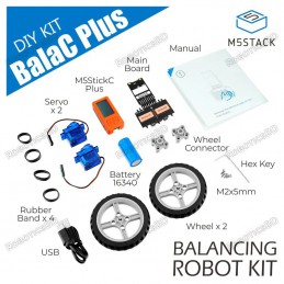 BALA-C PLUS ESP32 Self-Balancing Robot Kit Robotics Bangladesh