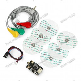 Gravity Analog Heart Rate Monitor Sensor (ECG) for Arduino Robotics Bangladesh