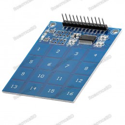 Arduino TTP229 16 Channel Digital Capacitive Switch Touch Sensor Module GM Robotics Bangladesh