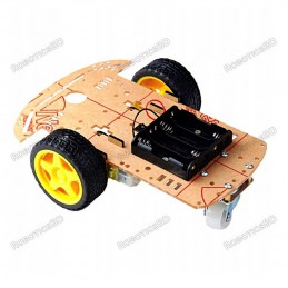 2WD Wheel Drive Mobile Robot Platform Chassis Robotics Bangladesh