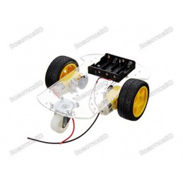 2WD Wheel Drive Mobile Robot Platform Chassis Robotics Bangladesh
