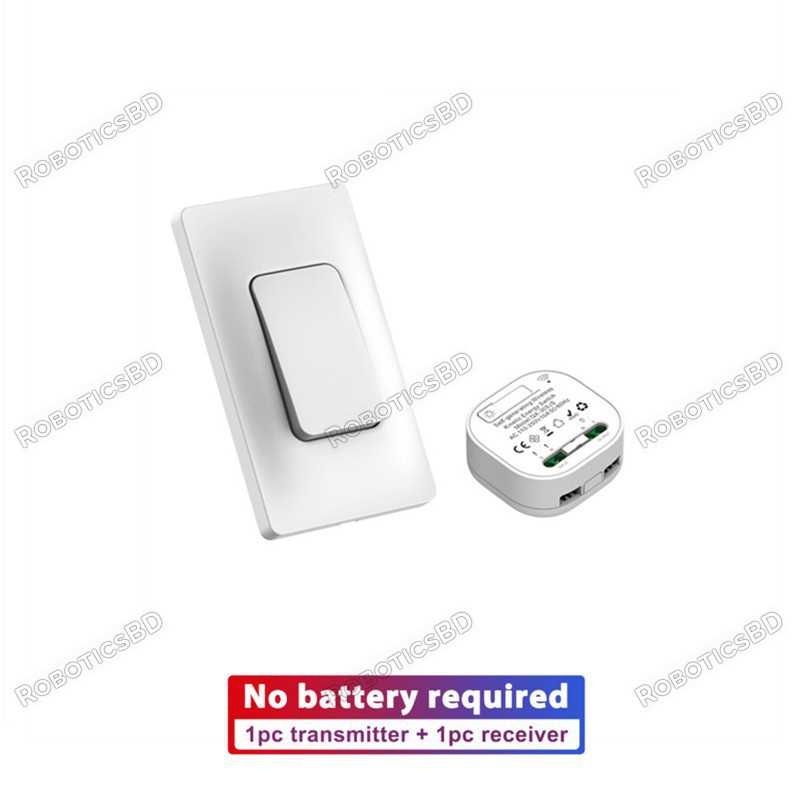 WiFi RF Light Switch 16A 220V Interruptor and 433mhz Kinetic Self Powered  Wall Switch No Battery