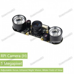 RPi Camera (H) Fisheye Lens Supports Night Vision Robotics Bangladesh