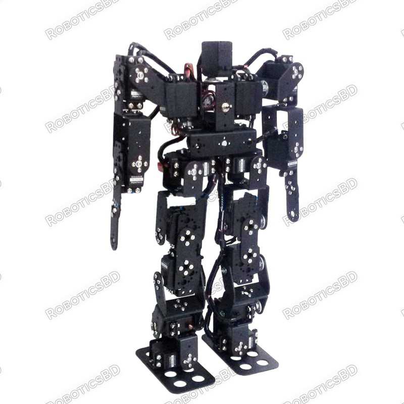 17DOF Biped Robot Educational Robot Kit 17 Degrees of Freedom Humanoid / Humanoids Walking Robot Kit Robotics Bangladesh