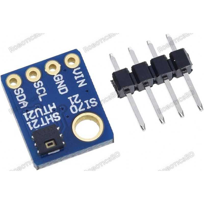 Si7021 Industrial High Precision Humidity Sensor I2C Interface for Arduino Robotics Bangladesh