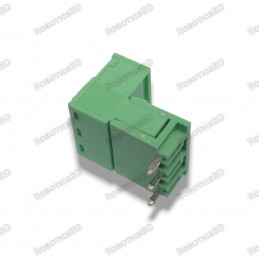 Plug In Type Screw Terminal Connector 3 Pin 5.08mm Pitch Set M+F Right Angle Male Connector Robotics Bangladesh