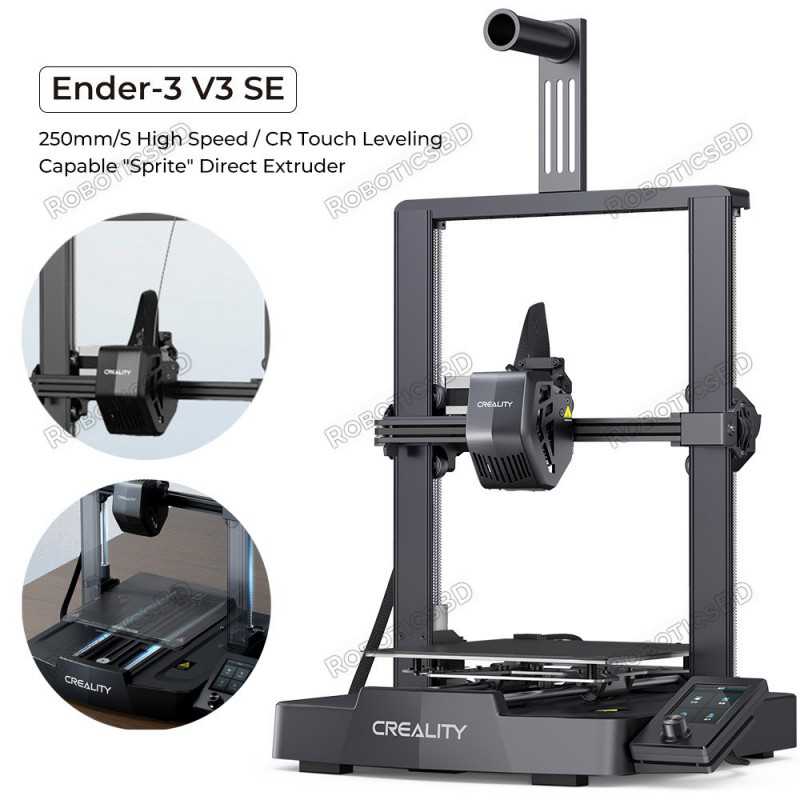 Creality Ender-3 V3 SE 3D Printer Robotics Bangladesh