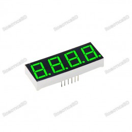 0.56 Inch 4 Digit 7 Segment Green Common Cathode Display Robotics Bangladesh
