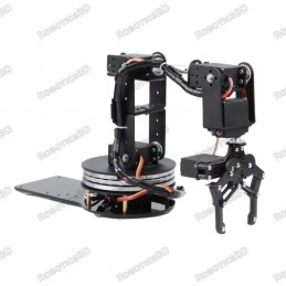 6 DOF Metal Alloy Robot Arm Manipulator Robotics Bangladesh
