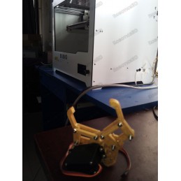 3D Prnted Robotics claw with servo motor