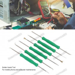 Soldering Assist Tool Set - 6 Pcs Robotics Bangladesh